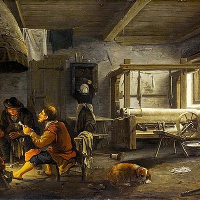 Mercredi - Les hommes au travail : l'atelier du tisserand