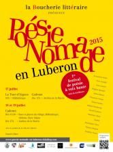"Poésie nomade en Luberon" 2015 - Le programme !