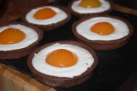 Oeufs sur le plat en trompe l'oeil 