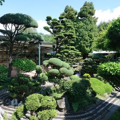 Le jardin ferroviaire de Chatte