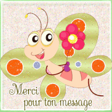 gif anime, blinkie, merci pour ton mail, message, réponse