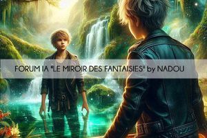 Reflet dans le miroir 