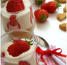 VERRINES DE GARIGUETTES À LA RICOTTA