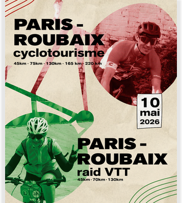 🌐  Vivez la légende du vélo avec Paris-Roubaix Cyclotourisme 2026.