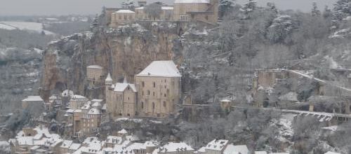 Rocamadour sous le neige ( suite)