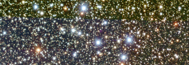 Ferrero 29 : Un groupe d'étoiles bleues dans la Croix du Sud
