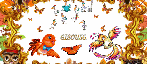 OISEAUX PAPILLONS EN AUTOMNE