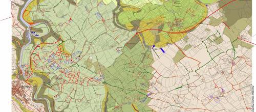 Plan de Juxtaposition 1844-2009