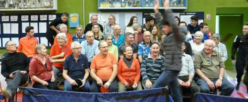 Tennis Table/ dernière rencontre E.Combes