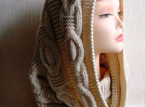 Le snood à grosses torsades