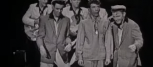 Gene Vincent & His Blue Caps "Dance To The Bop" on The Ed Sullivan Show