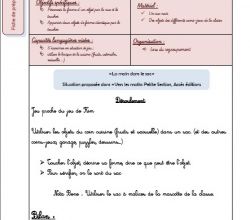 La main dans le sac - Petite Section