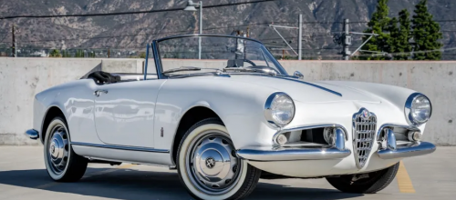 alfa romeo spider project 1957 