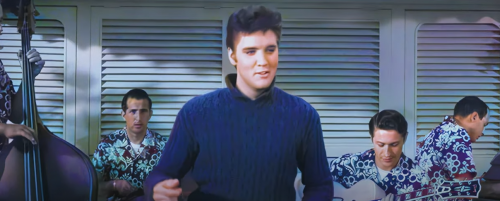 Elvis Presley AI 4K Colorized Restored - Baby I Don't Care