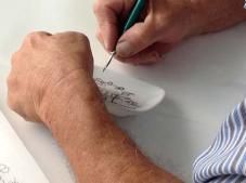 stage d'initiation à la peinture sur porcelaine - 2013