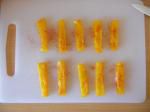 Ptites brochettes Poivron / Mozzarella 