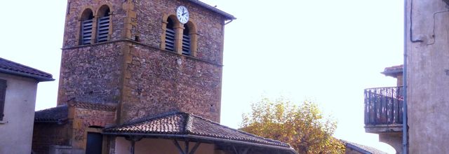 Saint Laurent d'Oingt dans le Beaujolais.