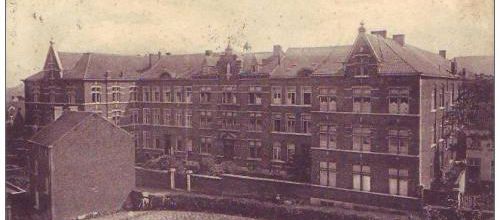 Ans - pensionnat des religieuses ursulines - façade de l'établissement