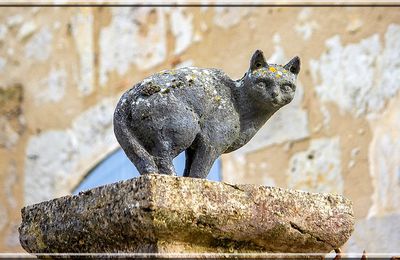 1047 - La Romieu dans le Gers (32), le village.