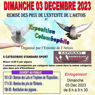 EXPO ET REMISE DES PRIX ENTENTE 2023