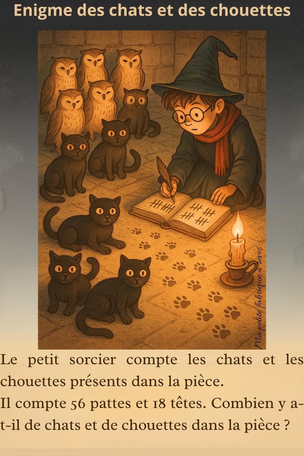 Défi quotidien mathématiques cycle 3 Harry potter
