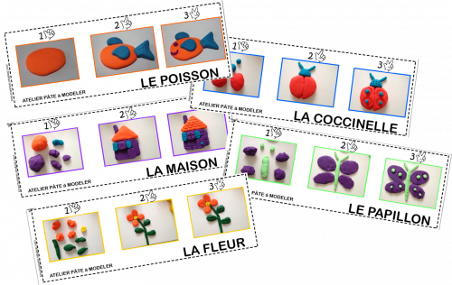 Ateliers pâte à modeler