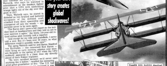 Le Baron Rouge abat un Ovni...en 1917