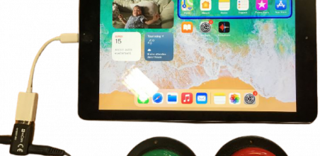 Contrôler un iPad en mode défilement depuis une interface filaire