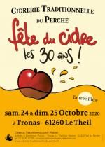 Fête du Cidre les 24 et 25 octobre - Entrée libre