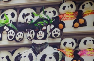 Art et publicité: Liu Bolin et le camouflage pour Jean-Paul Gaultier, Sprite, Ford, Société Générale