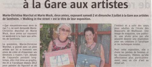 Journal L'Alsace de la région "Thur et Doller" 