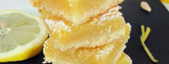 Carrés au citron