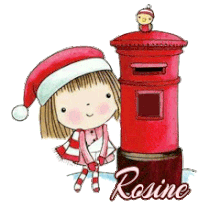 658 - La lettre au Père-Noël, animation, blinkie, signature, noë