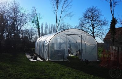 Gazette du jardin n° 7 avec la nouvelle serre !