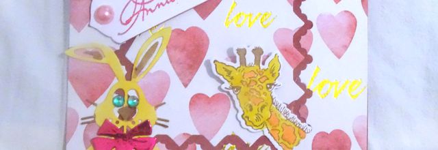 Carte anniversaire pour une jeune fille .