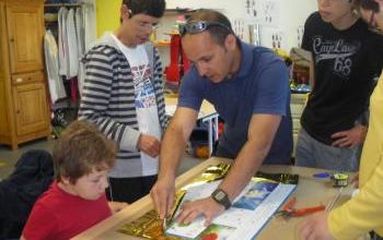 Atelier cerf-volant avec l IME