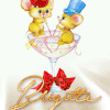 692 - Champagne - Souris - Fête -