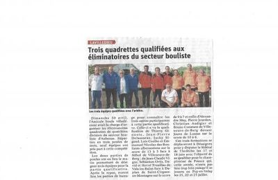 Le Dauphiné du 03 mai 2023 à Lavilledieu