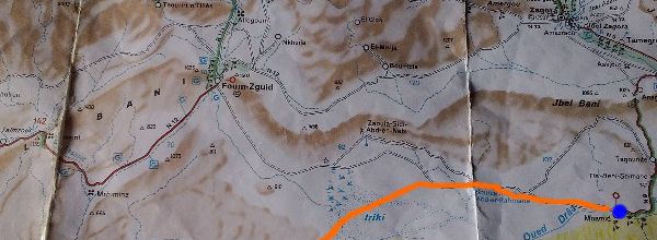 Mhamid - Foum-Tangarfa (piste et hors piste)