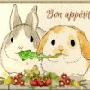 gif anime, blinkie,bon appetit, nourriture