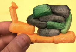 Lire pour agir : escargot en playmais