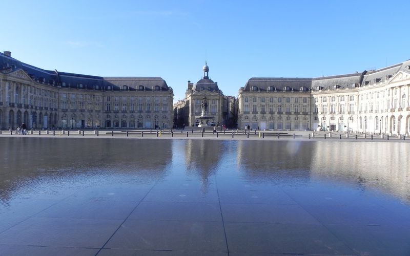 Place de la Bourse à Bordeaux