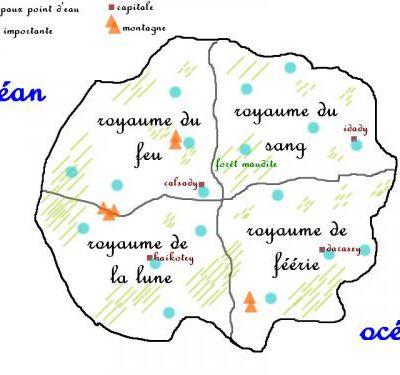 carte des royaumes d'Outremonde