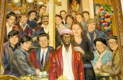 Éric Boldron., "LE CAFÉ DE LA BUTTE" 1998