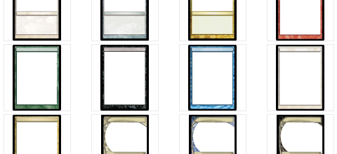 Fonds de cartes pour jeux