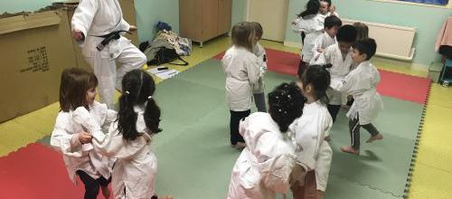 Initiation au judo en PS et MS