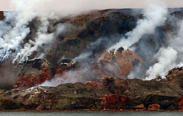 Bonjour de Baie Franklin - Smoking Hills - Territoires du Nord-Ouest - Canada