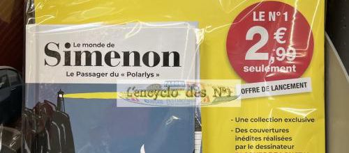 N° 1 Le monde de Simenon - Lancement 