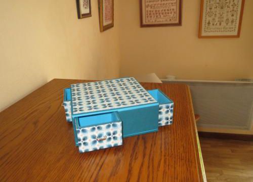 boîte à 4 tiroirs