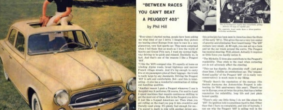 publicite voiture fifties